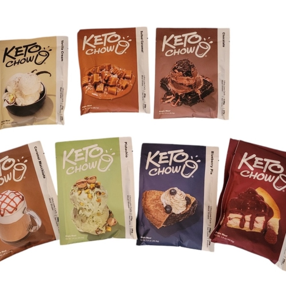Keto Chow Meal Replacement Packets
